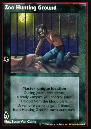 Zoo Hunting Ground [V:TES set] - VTES CCG