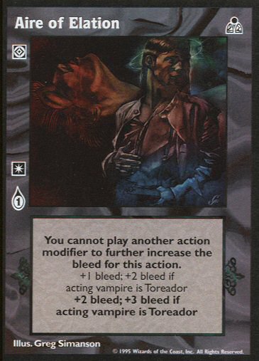 Aire of Elation [DS set] - VTES CCG