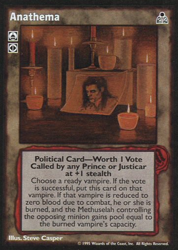 Anathema [DS set] - VTES CCG