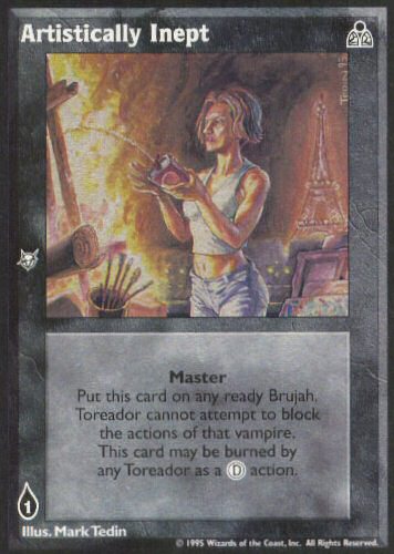 Artistically Inept [DS set] - VTES CCG