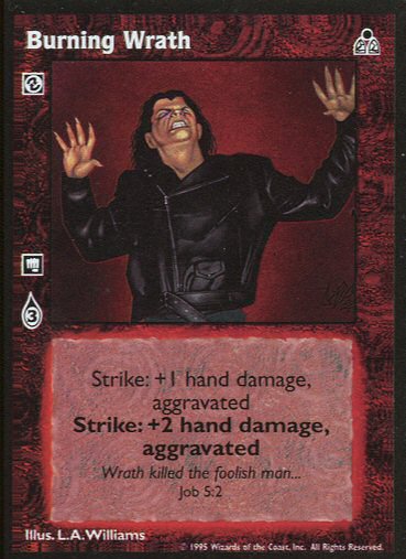 Burning Wrath [DS set] - VTES CCG