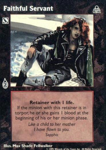 Faithful Servant [DS set] - VTES CCG