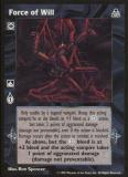 Force of Will [DS set] - VTES CCG