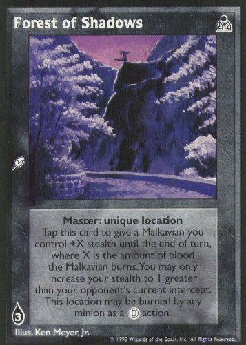 Forest of Shadows [DS set] - VTES CCG