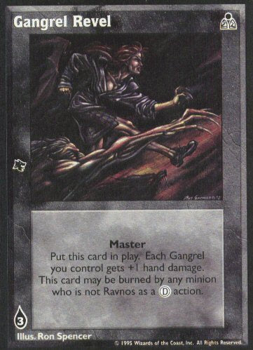 Gangrel Revel [DS set] - VTES CCG
