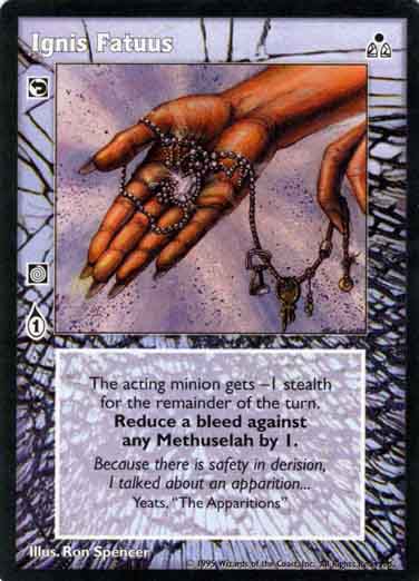 Ignis Fatuus [DS set] - VTES CCG