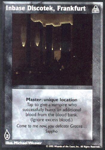 Inbase Discotek, Frankfurt [DS set] - VTES CCG
