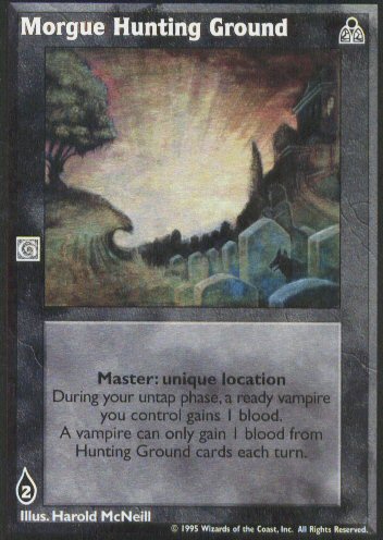 Morgue Hunting Ground [DS set] - VTES CCG