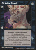 Of Noble Blood [DS set] - VTES CCG