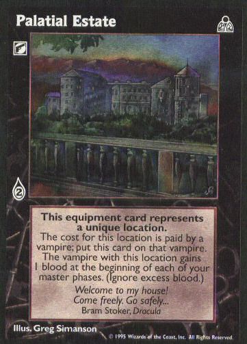 Palatial Estate [DS set] - VTES CCG