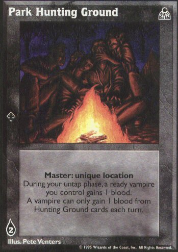 Park Hunting Ground [DS set] - VTES CCG
