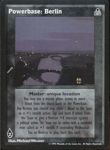 Powerbase: Berlin [DS set] - VTES CCG