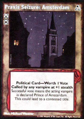 Praxis Seizure: Amsterdam [DS set] - VTES CCG