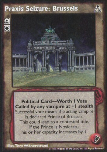 Praxis Seizure: Brussels [DS set] - VTES CCG