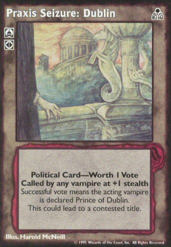 Praxis Seizure: Dublin [DS set] - VTES CCG