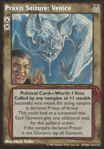 Praxis Seizure: Venice [DS set] - VTES CCG