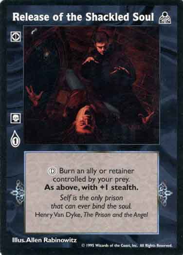 Release of the Shackled Soul [DS set] - VTES CCG