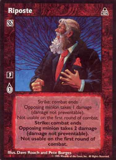Riposte [DS set] - VTES CCG
