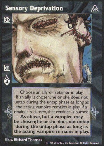 Sensory Deprivation [DS set] - VTES CCG