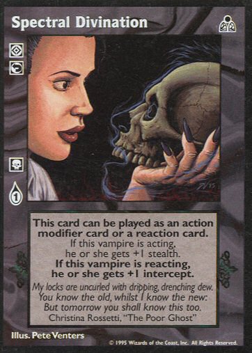 Spectral Divination [DS set] - VTES CCG