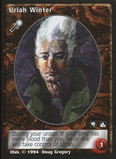 Uriah Winter [Jyhad set] - VTES CCG