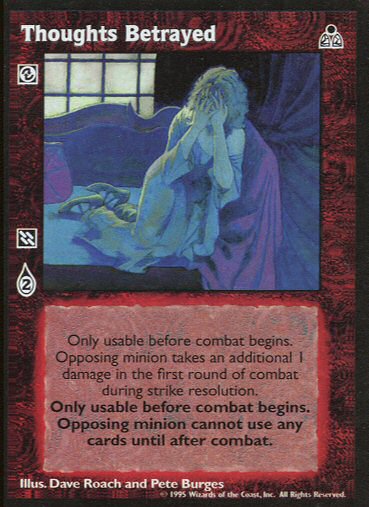 Thoughts Betrayed [DS set] - VTES CCG