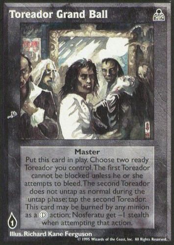 Toreador Grand Ball [DS set] - VTES CCG