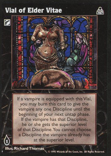 Vial of Elder Vitae [DS set] - VTES CCG