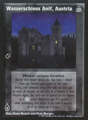 Wasserschloss Anif, Austria [DS set] - VTES CCG