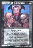 Whispers of the Nictuku [DS set] - VTES CCG
