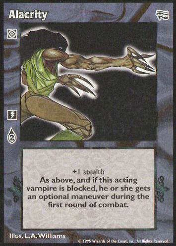 Alacrity [AH set] - VTES CCG