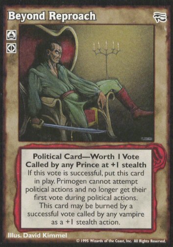 Beyond Reproach [AH set] - VTES CCG
