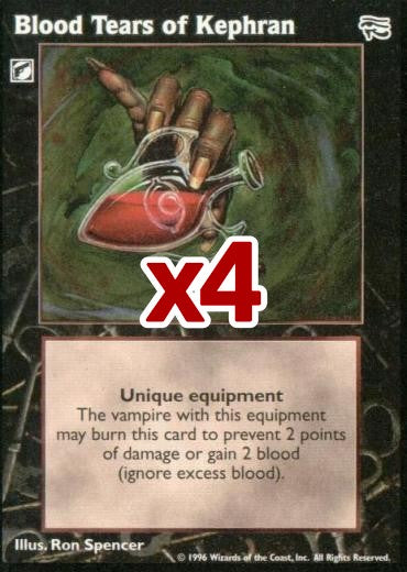 Blood Tears of Kephran [AH set] - VTES CCG