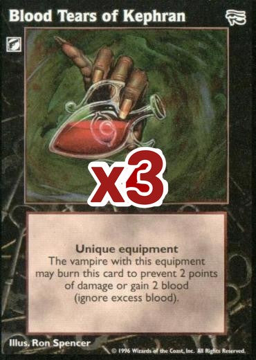Blood Tears of Kephran [AH set] - VTES CCG