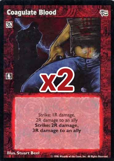 Coagulate Blood [AH set] - VTES CCG