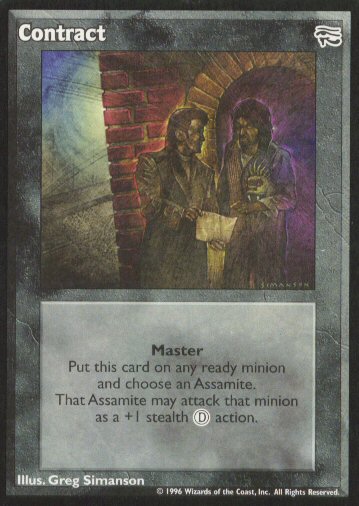Contract [AH set] - VTES CCG