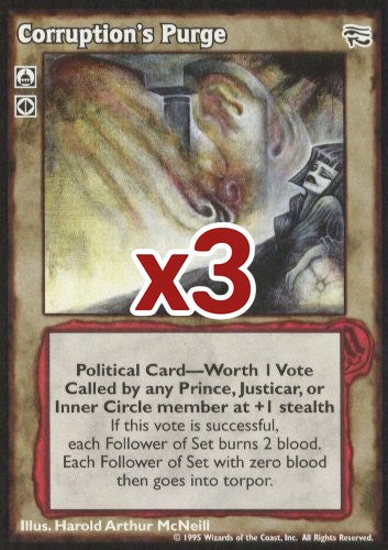Corruption's Purge [AH set] - VTES CCG