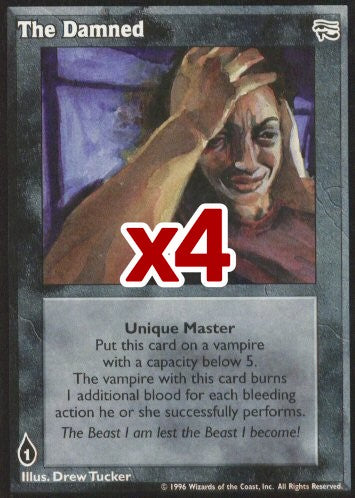 The Damned [AH set] - VTES CCG