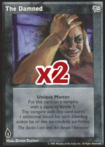 The Damned [AH set] - VTES CCG