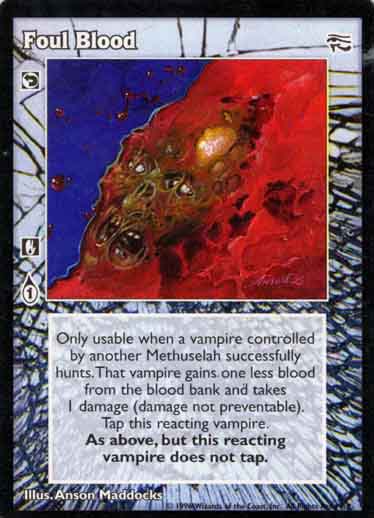 Foul Blood [AH set] - VTES CCG