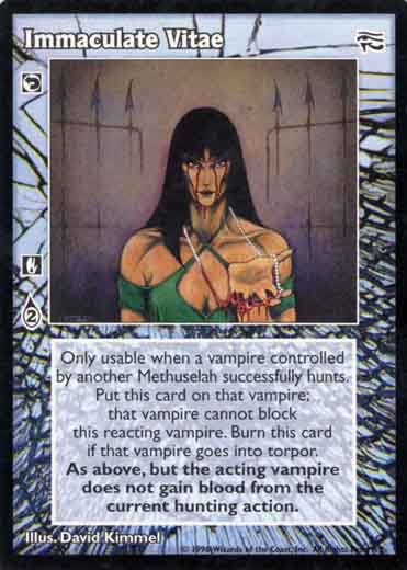 Immaculate Vitae [AH set] - VTES CCG