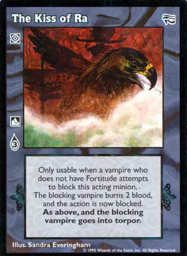 The Kiss of Ra [AH set] - VTES CCG