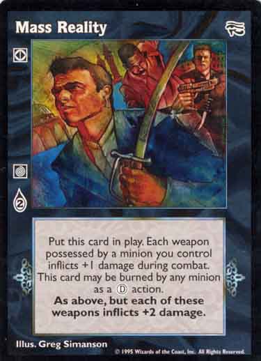 Mass Reality [AH set] - VTES CCG