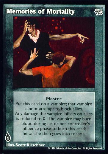 Memories of Mortality [AH set] - VTES CCG