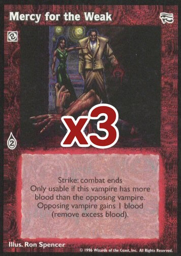 Mercy for the Weak [AH set] - VTES CCG