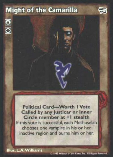 Might of the Camarilla [AH set] - VTES CCG