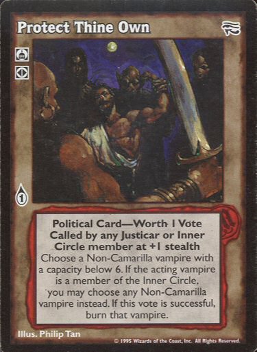 Protect Thine Own [AH set] - VTES CCG