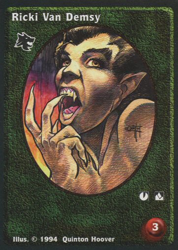 Ricki Van Demsi [Jyhad set] - VTES CCG