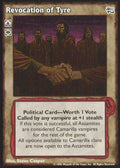 Revocation of Tyre [AH set] - VTES CCG