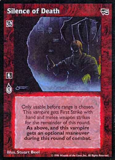 Silence of Death [AH set] - VTES CCG